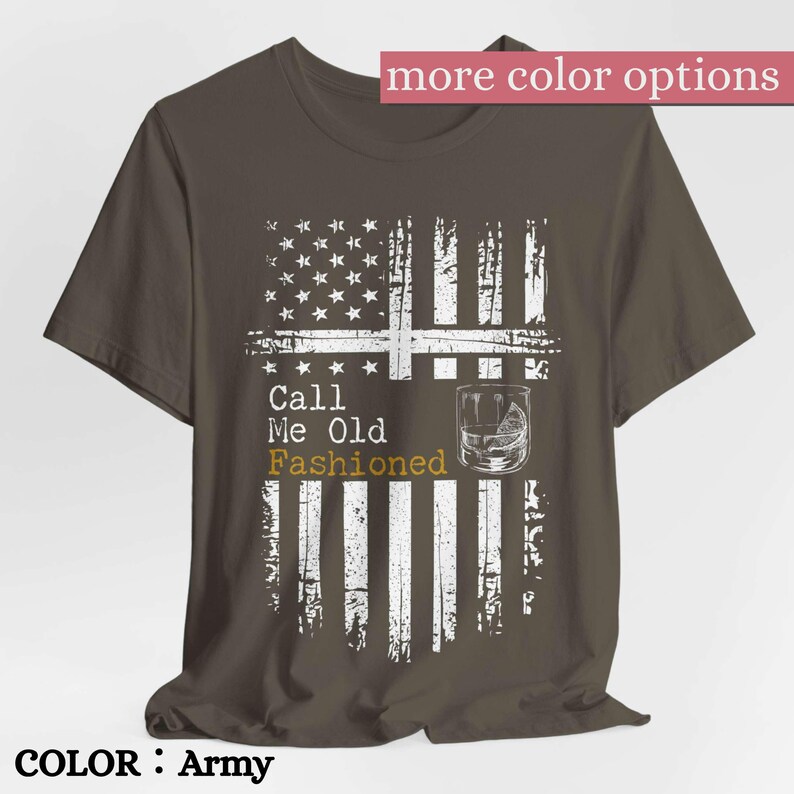 Bourbon Gifts For Men, Call Me Old Fashioned Shirt, Whiskey Shirt, Whiskey Lover Gift, Bourbon Lover Shirt, Drinking Shirt, Fathers Day Tee image 5
