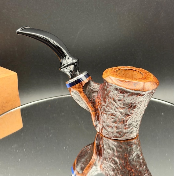 Handmade Grecian briar wooden smoking tobacco pipe