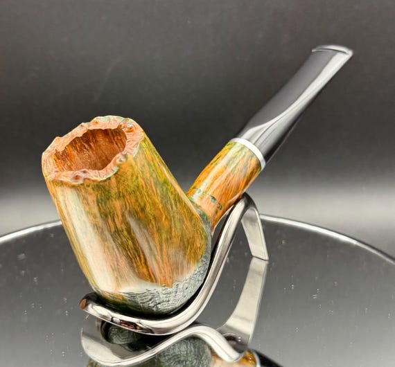 Handmade Grecian briar wooden smoking tobacco pipe