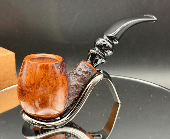 Handmade Grecian briar wooden smoking tobacco pipe