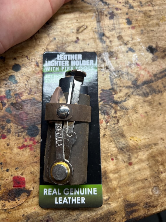 Pipe/bic lighter holder and tool combo