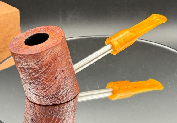Handmade Grecian briar wooden smoking tobacco pipe