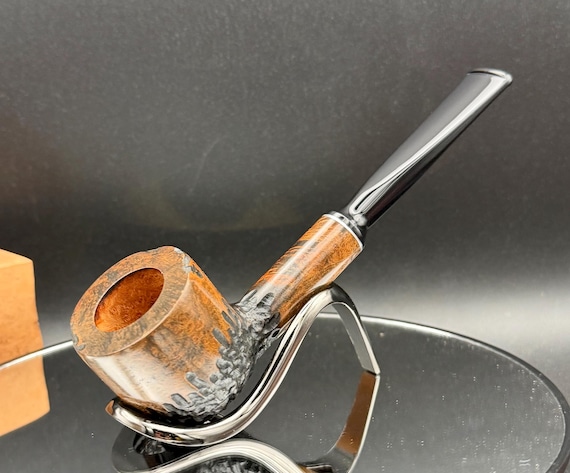 Handmade Grecian briar wooden smoking tobacco pipe