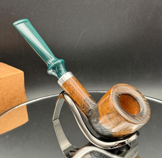Handmade Grecian briar wooden smoking tobacco pipe