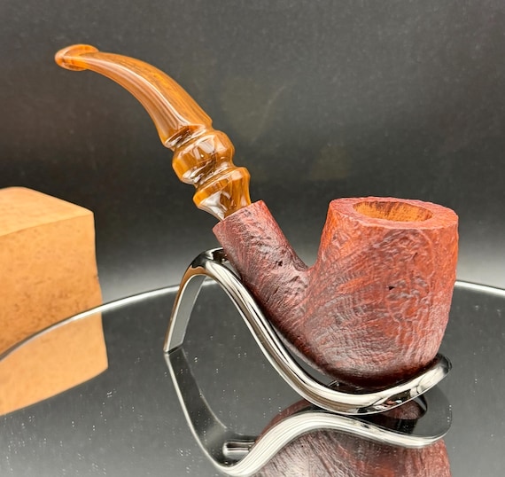 Handmade Grecian briar wooden smoking tobacco pipe