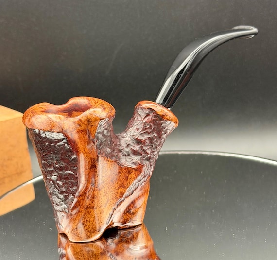 Handmade Grecian briar wooden smoking tobacco pipe