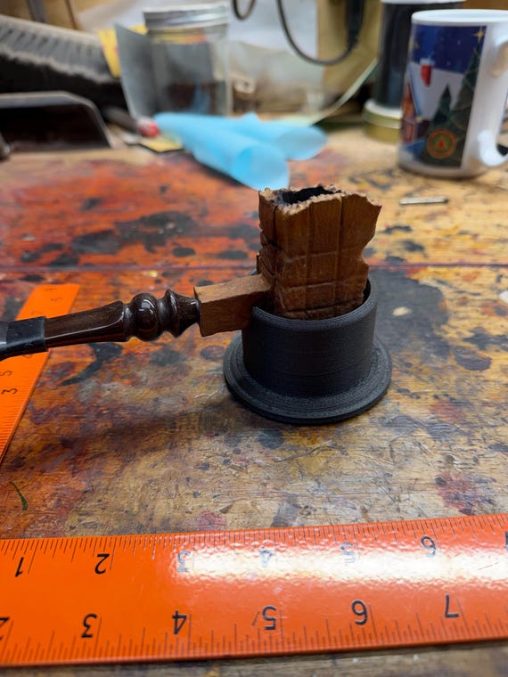 3D printed tobacco pipe stand Heavy Duty!