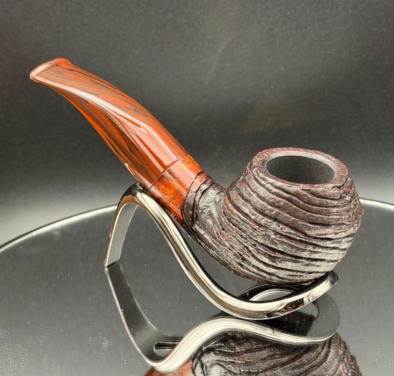 Handmade Grecian briar wooden smoking tobacco pipe