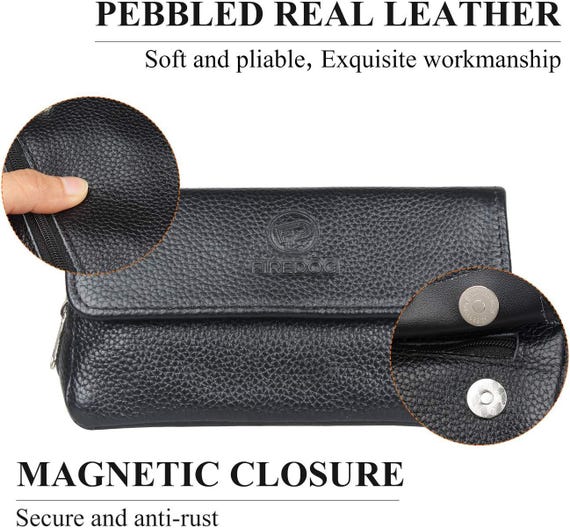 Medium tobacco +2 pipe pouch