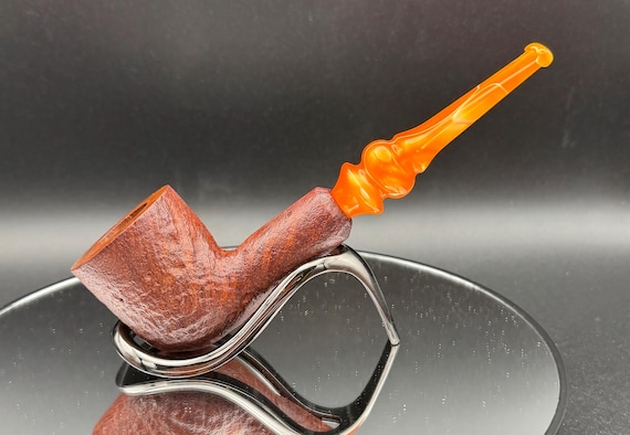 Handmade briar tobacco pipe