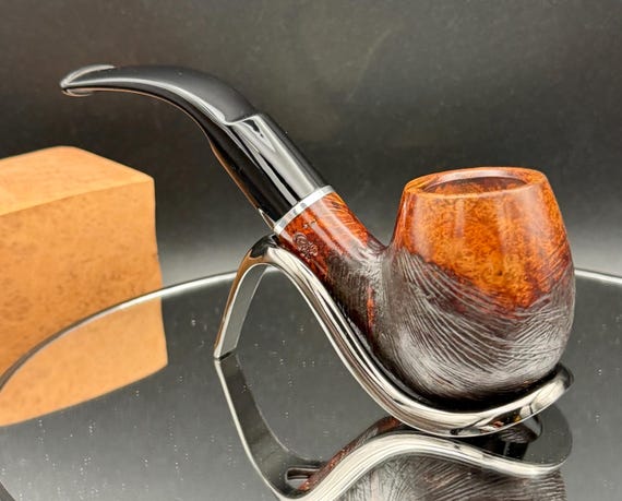 Handmade Grecian briar wooden smoking tobacco pipe