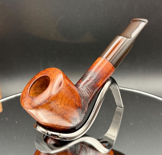 Handmade briar tobacco pipe (9mm Filter)