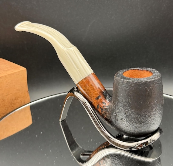 Handmade Grecian briar wooden smoking tobacco pipe