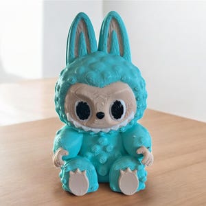 POP MART LABUBU Figurine – Custom 3D Printed 4” Collectible (Any Color)