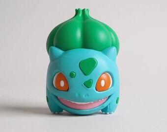 3D Printed Bulbasaur Figurine | Pokémon Desk Toy Collectible