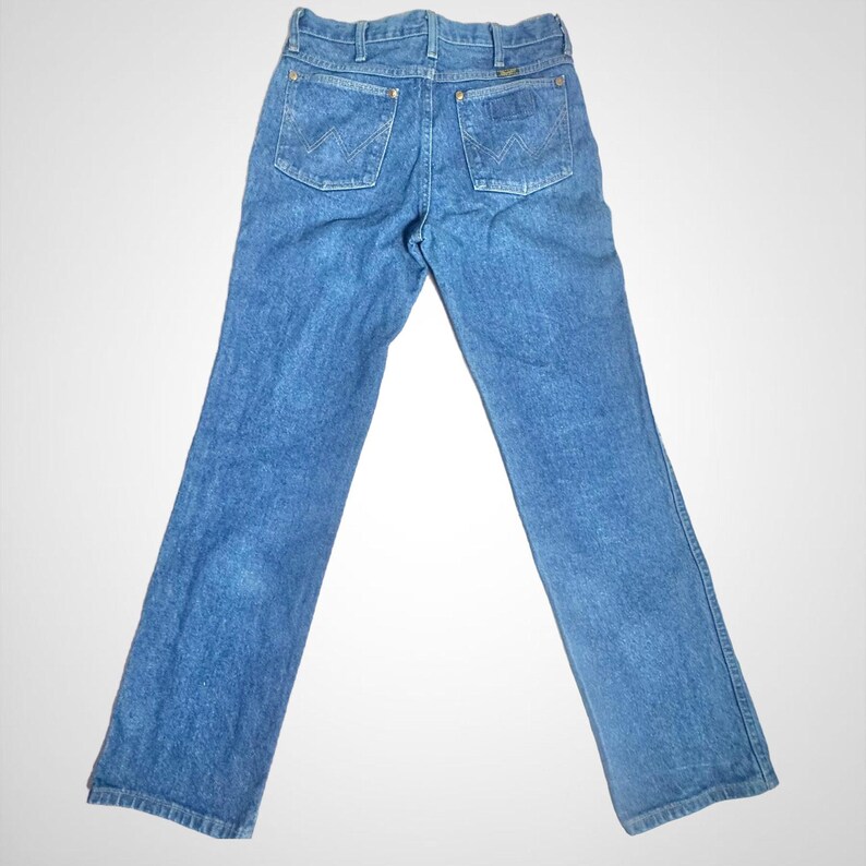 Vintage Wrangler Jeans 100% Baumwolle Made in USA Classic Americana Western 70er 80er Jahre Bild 4