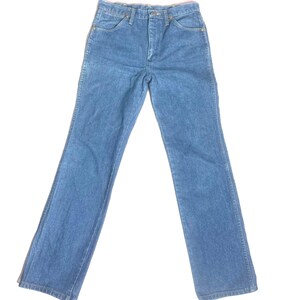 Vintage Wrangler Jeans 100% Baumwolle Made in USA Classic Americana Western 70er 80er Jahre Bild 6