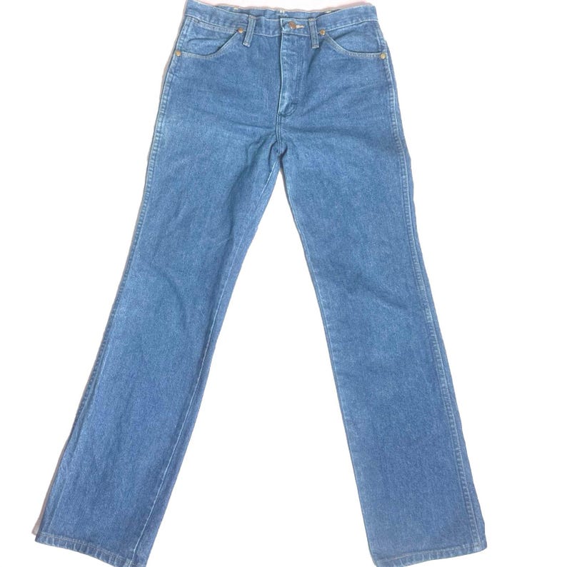 Vintage Wrangler Jeans 100% Baumwolle Made in USA Classic Americana Western 70er 80er Jahre Bild 6