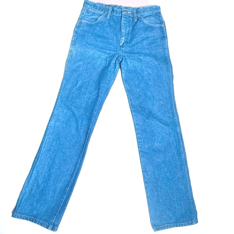 Vintage Wrangler Jeans 100% Baumwolle Made in USA Classic Americana Western 70er 80er Jahre Bild 2