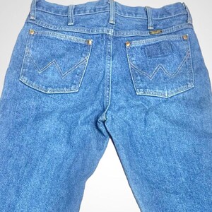 Vintage Wrangler Jeans 100% Baumwolle Made in USA Classic Americana Western 70er 80er Jahre Bild 5