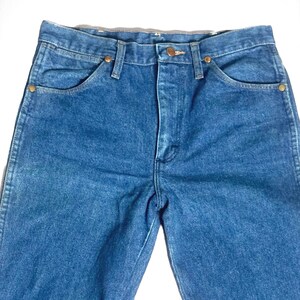 Vintage Wrangler Jeans 100% Baumwolle Made in USA Classic Americana Western 70er 80er Jahre Bild 3