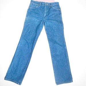 Vintage Wrangler Jeans 100% Baumwolle Made in USA Classic Americana Western 70er 80er Jahre Bild 1