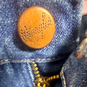 Vintage Wrangler Jeans 100% Baumwolle Made in USA Classic Americana Western 70er 80er Jahre Bild 10
