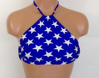 Halter Swimsuit Top American Stars Bikini