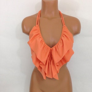Women’s Ruffle Swimsuit Top