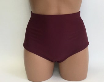 Women's High waist bathing suit bottom separates, over the navel swimsuit, more colors