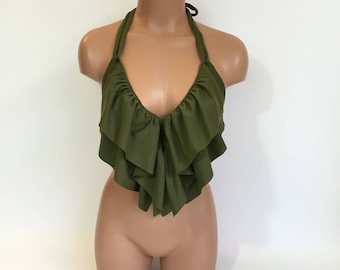 Women's Ruffle Swimsuit Top MORE COLORS