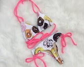 Women 39 s Donut Thong Bikini