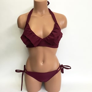 Mini Ruffle Bikini MORE COLORS Two Piece Bathing suit image 1