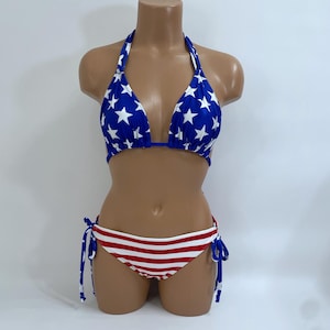 Women&#39;s American Flag Bikini