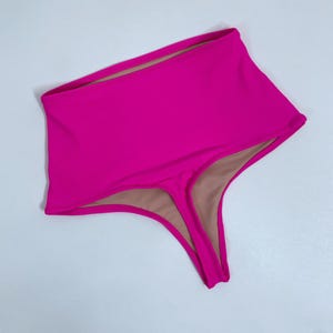 Women&#39;s High Waisted Thong Bathing Suit Bottom
