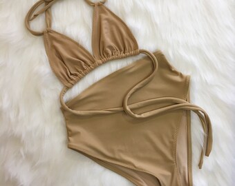 Nude Bathing Suit - Etsy