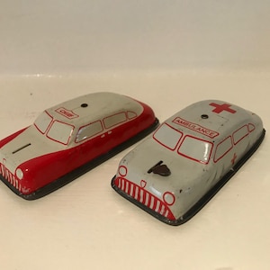 ARGO Tin Toy Cars from Japan image 1