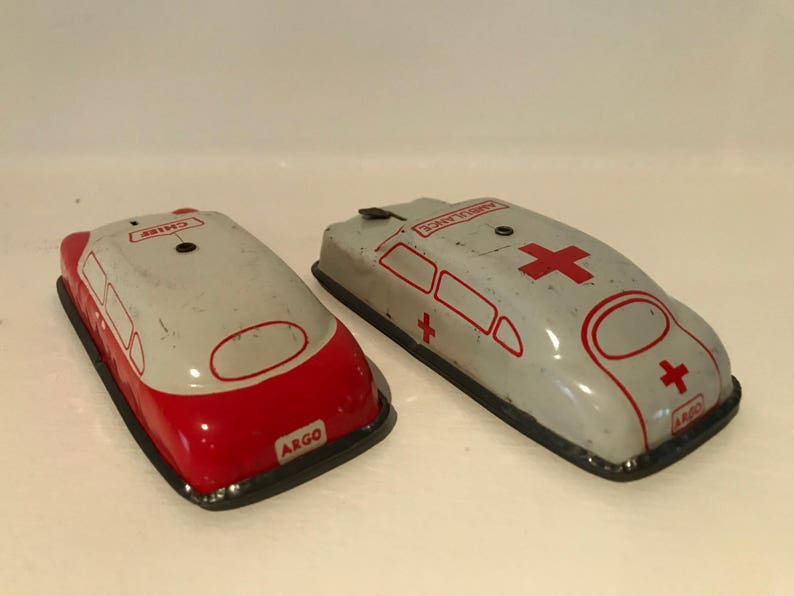 ARGO Tin Toy Cars from Japan image 2