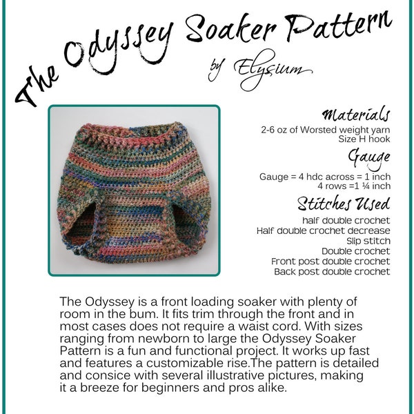 Odyssey Soaker Pattern