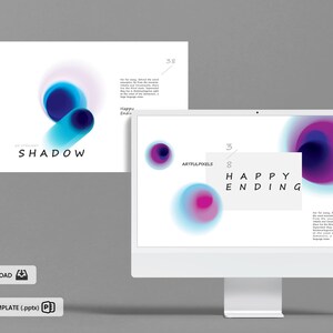 Shadow Effect Powerpoint Template | for Agencies, Creatives & Business ...