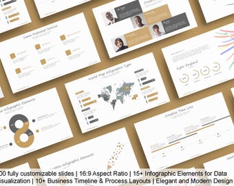 Ultieme professionele zakelijke Sjablonen PowerPoint presentatie | PPT, Google Presentaties, Keynote, CANVA | Moderne en strakke presentatiedia's