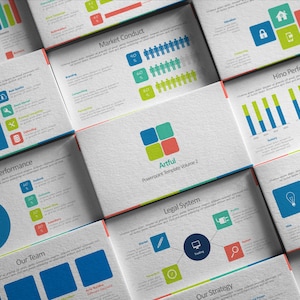 Modern Business PowerPoint Template PPT, Google Slides, Keynote, CANVA | Reports, Marketing, Strategy & Team Presentations