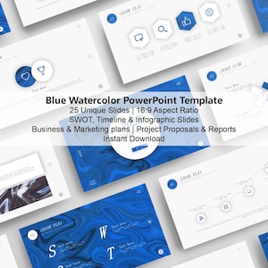 Business Marketing Slide Deck,Project Proposal & Report PowerPoint Template|SWOT, Timeline, Infographics|PPT,Google Slides,Keynote,CANVA