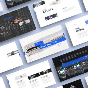 Modern PowerPoint Template: Business Presentation Slides (PPT, Google Slides, Keynote, Canva) (Digital Download