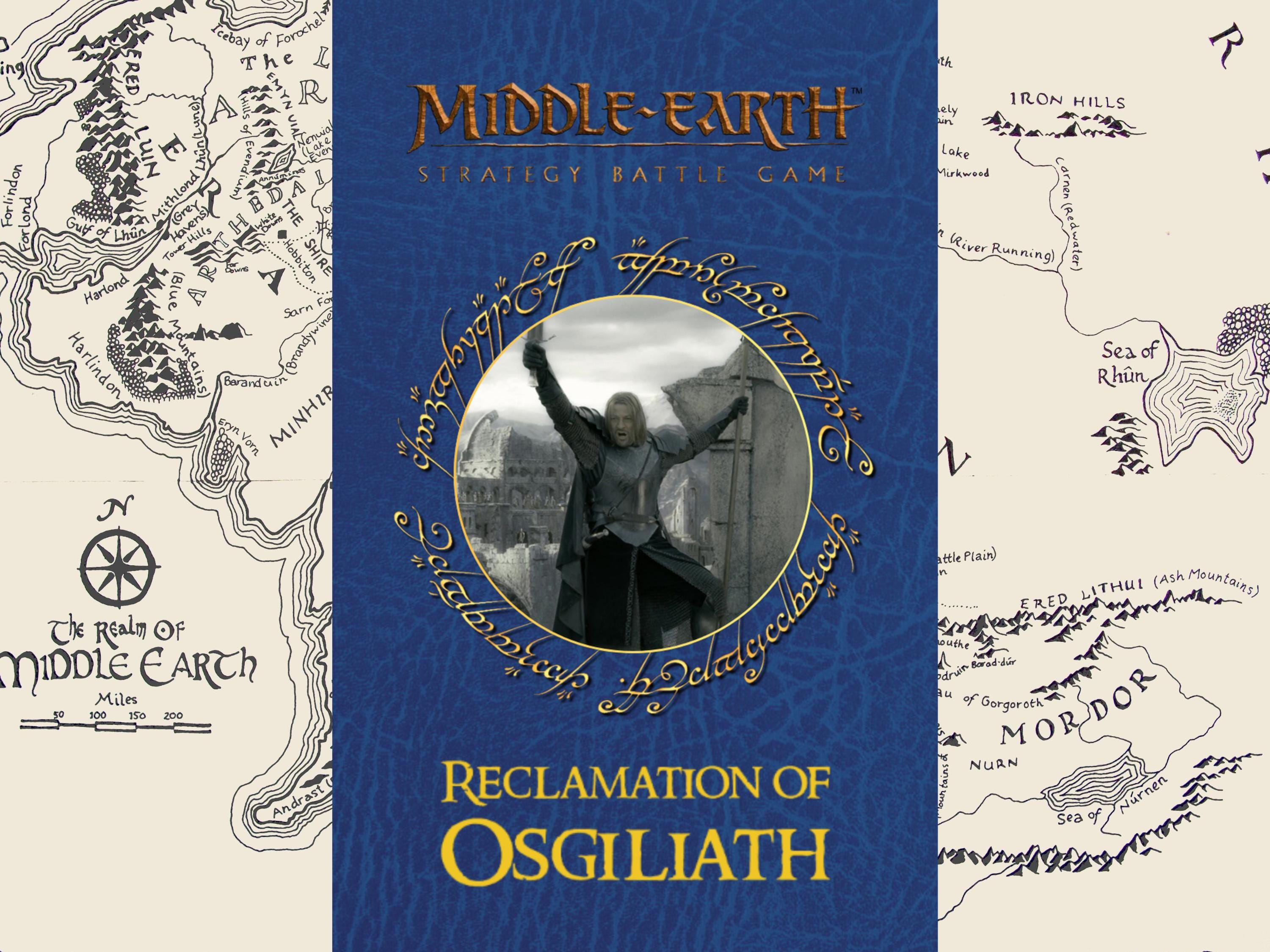 Y0854) FARAMIR / Madril & Damrod Gondor bataille d'Osgiliath Seigneur
