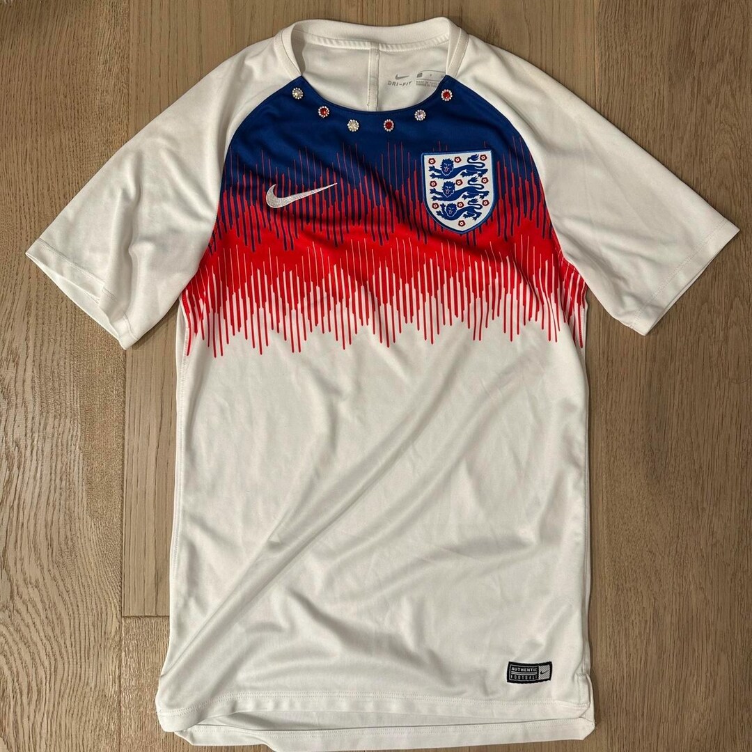 Custom England 2018/19 Football Shirt - Etsy