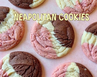 Neapolitanische Kekse Digital Download Rezept - Fun & Sweet Dessert