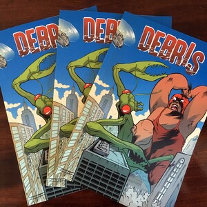 DEBRIS Short story comic collection image 1