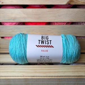 Big Twist Aqua Value Yarn