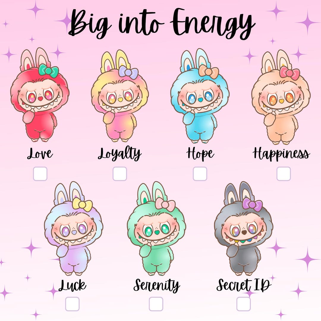 アイドル LABUBU THE MONSTERS Big into Energy THE MONSTERS Big into Energy Series-Vinyl Plush Pendant